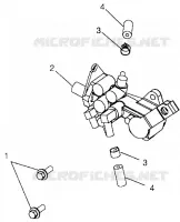 BOMBA DE ACEITE 700 XC 0971766 (4941814181C011)