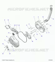 TREN, CLUTCH COVER AND DUCTING