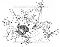 MONTAJE DEL MOTOR Trail Boss W97AA25C (4940574057A009)