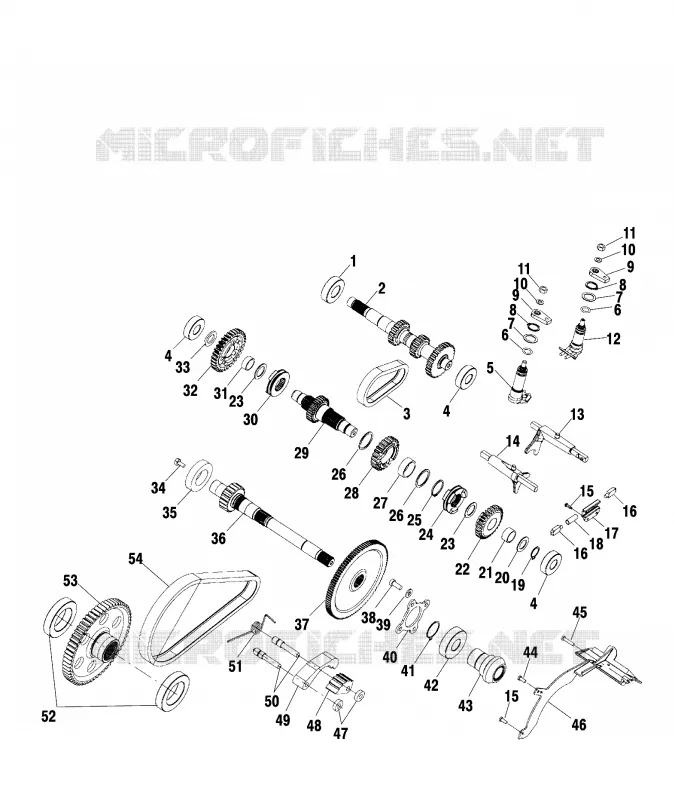CAJA DE ENGRANAJES (Internal Components)