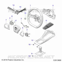 CONTROLS, HAND CONTROLS MANUAL- T23AAFGB/HB/PGD/HD/RGB/HB ALL OPCIONES (C0513688)