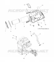 MOTOR, TOMA DE AIRE