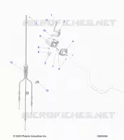 MOTOR, THROTTLE CONTROL ASM.