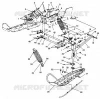 SUSPENSIÓN DELANTERA AND ESQUÍ XLT SKS 0960556 AND EUROPEAN XLT SKS E960556 (4931813181B003)