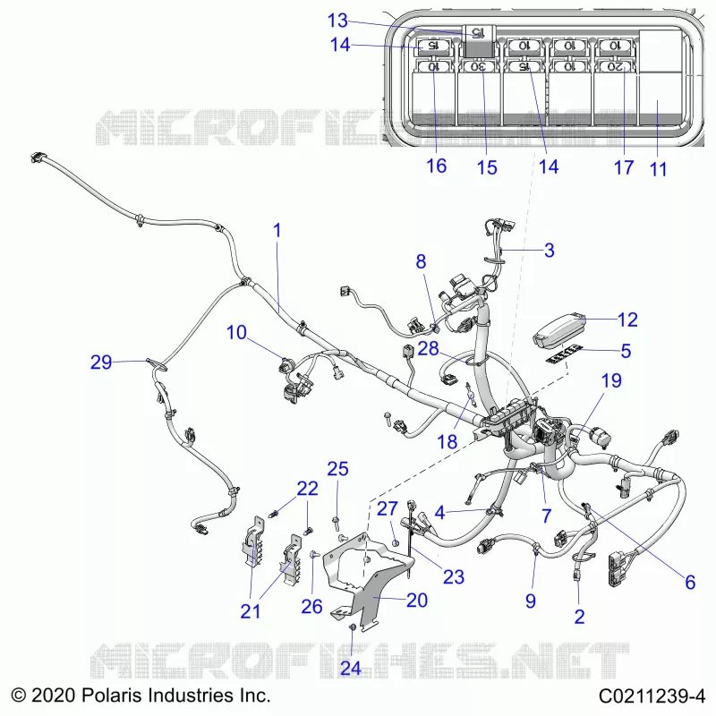 ELECTRICA, MAIN WIRE HARNESS