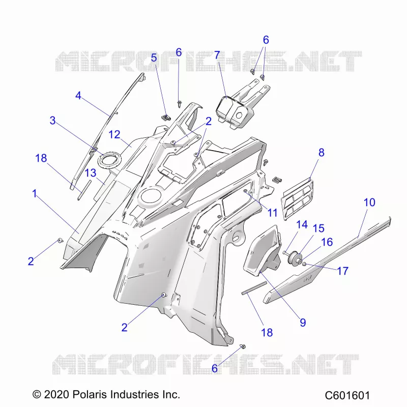 FAIRING MEDIO