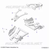 SUSPENSION TRASERA CONTROL ARMS
