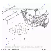 CHASSIS, MAIN BASTIDOR