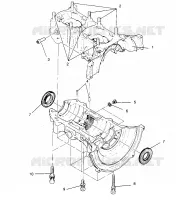 CAJA DEL CIGÜEÑAL TRAN SPORT 0960143 and  EURO TRAN SPORT E960143 (4932273227C005)