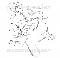 conjunto de dirección SL 750 B944070 (4927012701009A)