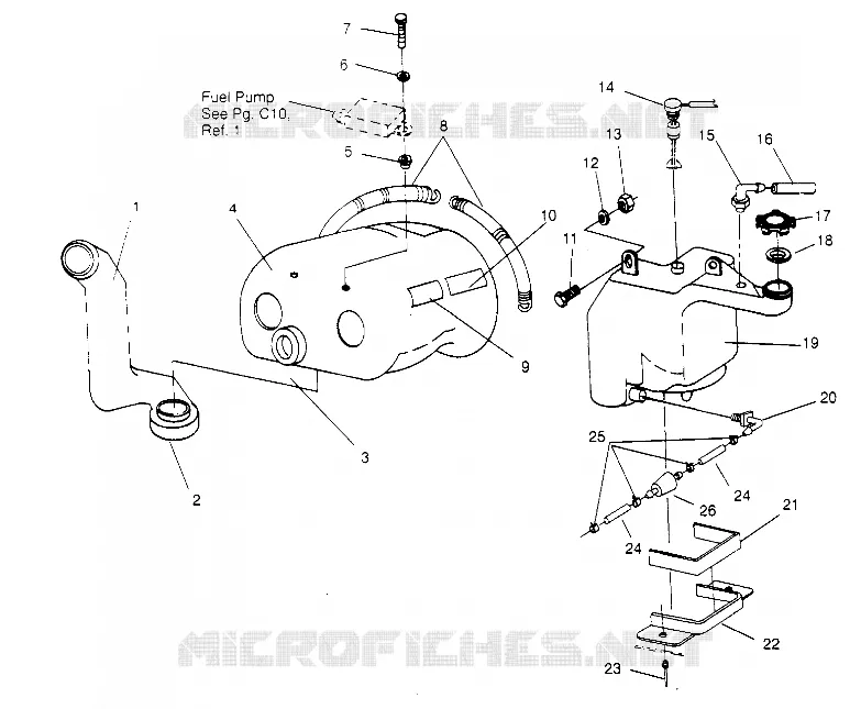 TANQUE DE ACEITE / CAJA DE AIRE LITE GT 0953133 and  EUROPEAN LITE GT E953133 (4928922892C002)