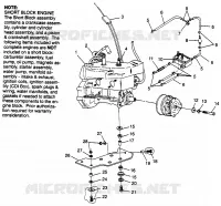 MONTAJE DEL MOTOR LITE GT 0973133 and EUROPEAN LITE GT E973133 (4938253825B013)