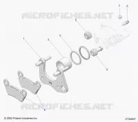 BRAKES, PINZA FRENO DELANTERA