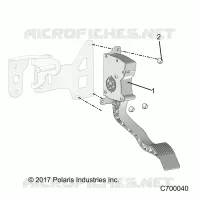 ENGINE, PEDAL DEL ACELERADOR