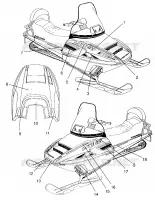 ETIQUETAS LITE GT 0963133 and EUROPEAN LITE GT E963133 (4933083308A011)