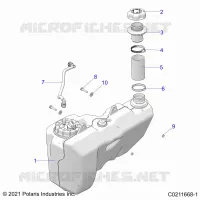 SISTEMA DE COMBUSTIBLE, FUEL TANK
