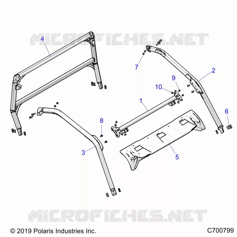 CHASSIS, CAB BASTIDOR