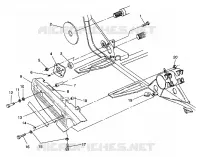 cubierta de la cadena ASSEMBLY 4X4 350L W938139 (4924052405029A)