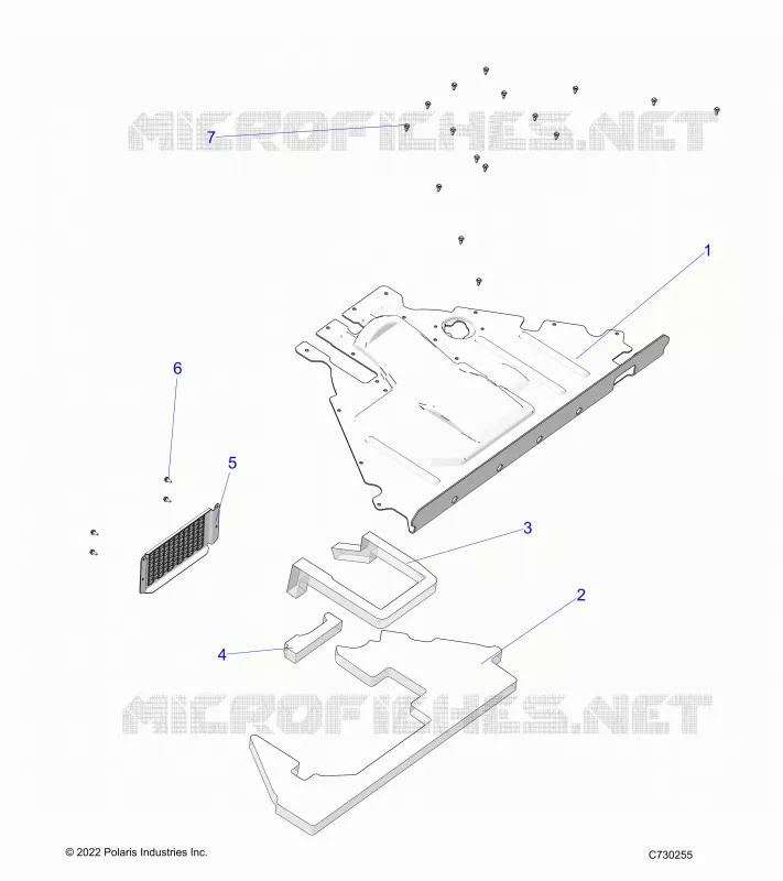 ENFRIAMIENTO PT, CLOSEOFF PANEL AND FOAM