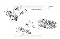 MOTOR, Cuerpo del acelerador y colector de admisión