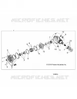 TREN, FRONT GEARCASE INTERNALS