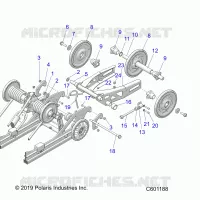 SUSPENSION TRASERA, ARTICULATING