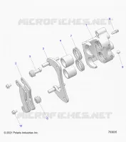 BRAKES, PINZA FRENO TRASEIRA