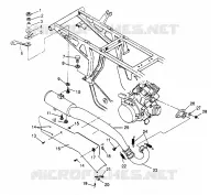 SISTEMA DE ESCAPE  2x4 400L W957540 (4930093009A011)