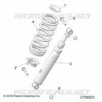 SUSPENSIÃ“N DELANTERA SHOCK MOUNTING
