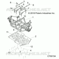 CHASSIS, MARCO PRINCIPAL AND SKID PLATES