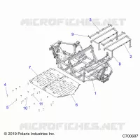 CHASSIS, MAIN BASTIDOR