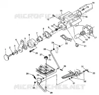 FRENO TRASERO/FOOT PEDAL ASSEMBLY Trail Blazer W937221 (4924082408023A)