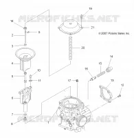 MOTOR, CARBURADOR UPPER