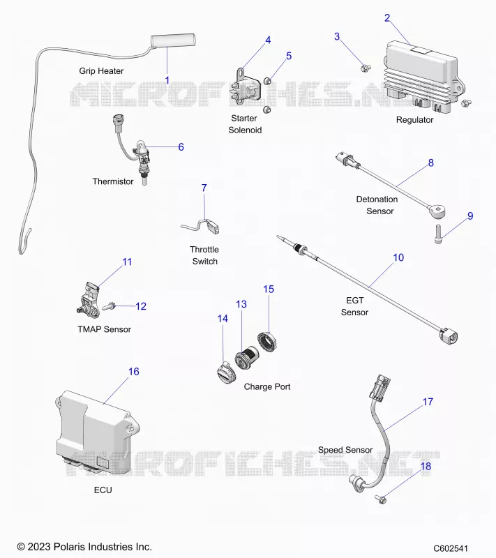 ELECTRICA, COMPONENTS