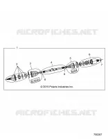 TREN, FRONT HALF SHAFT