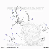 TREN, MAIN GEARCASE MOUNTING