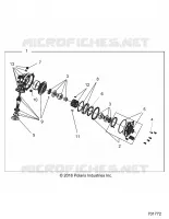 TREN, FRONT GEARCASE INTERNALS
