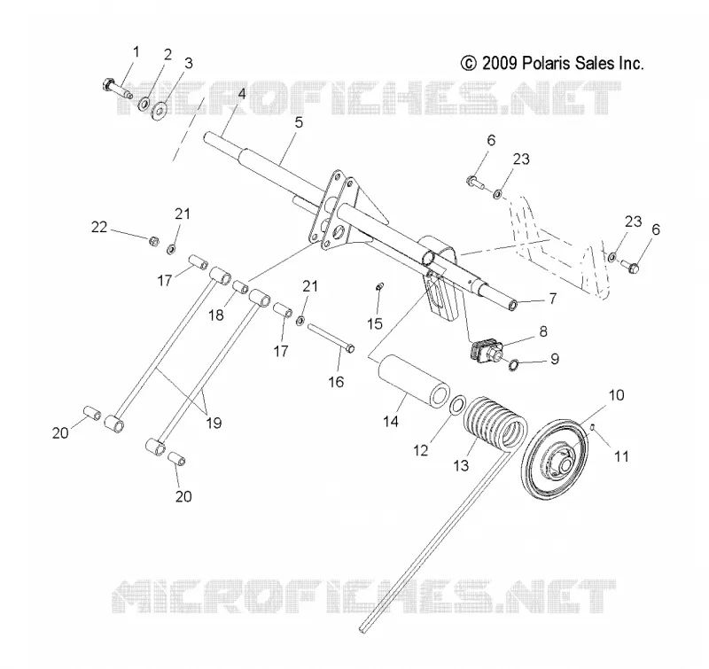 SUSPENSION, TRASERO ARM PAR
