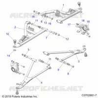 SUSPENSIÃ“N DELANTERA CONTROL ARMS