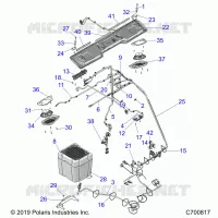OPT, PREP AUDIO ELECTRICA COMPONANTS (ROOF) R20RSU99/A/B (C700817)
