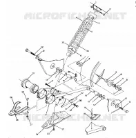 brazo oscilante WELDMENT 350 2X4 / W927539 (4922882288020A)