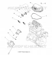 MOTOR, MONTAJE DEL CUERPO DEL ACELERADOR
