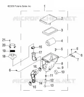 MOTOR, TOMA DE AIRE SYSTEM
