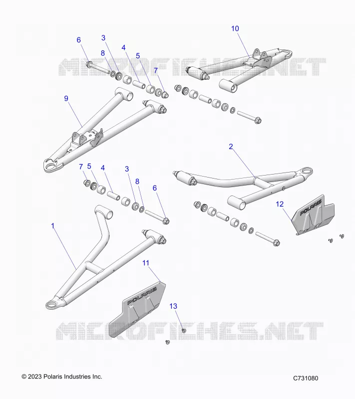 SUSPENSIÃ“N DELANTERA CONTROL ARMS