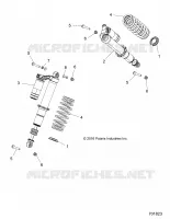 SUSPENSION, SHOCK TRASERO MOUNTING