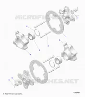 SUSPENSION, PORTAEQUIPAJES TRASERO AND HUB