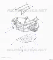 CHASSIS, MAIN FRAME AND ESQUÃD PLATES
