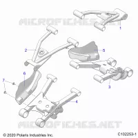 SUSPENSION TRASERA CONTROL ARMS