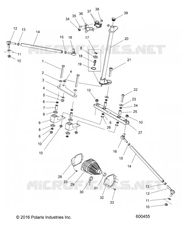 DIRECCION INFERIOR AND TIE RODS