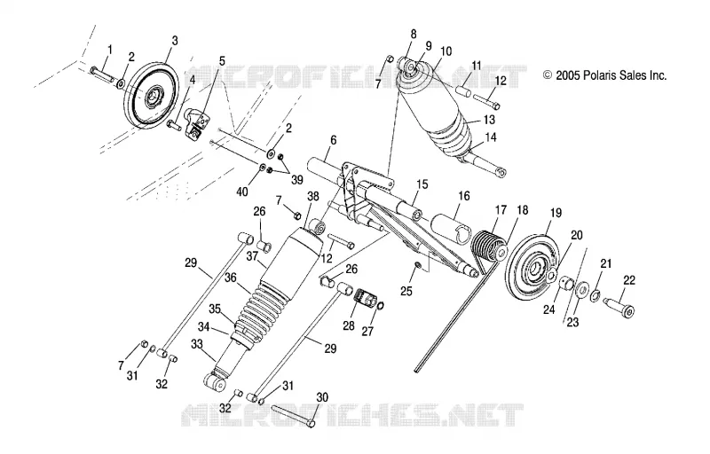 TRASERO ARM PAR
